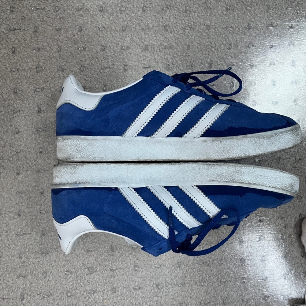 SOLD DEPOP 🧸 adidas gazelle royal blue USED - Picture 6 of 7